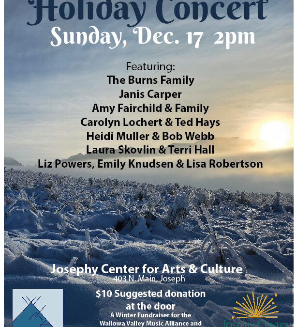 Annual Holiday Concert at Josephy Center Dec. 17